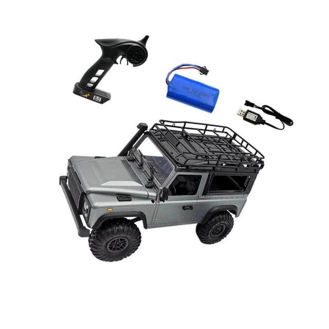 pitrice 2.4G 1:12 pour Garçons Voiture Télécommandée Buggy Contrôleur Sans Fil RC Quatre Roues Motrices Rock Crawler Voiture Modèle Tout-Terrain Jouets 1 Pce Batterie