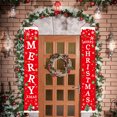 thumbnail image 3 of Injueey Cartel navideño para puerta, ventana, porche, Hotel, centro comercial, Bar, fondo colgante, pareado, fiesta, vacaciones, decoración Kits de decoración para fiestas, 3 of 6