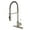 Brushed Nickel, variant on Gourmetier LS8778DPL Paris Single-Handle Deck-Mount Pre-Rinse Kitchen Faucet, Brushed Nickel
