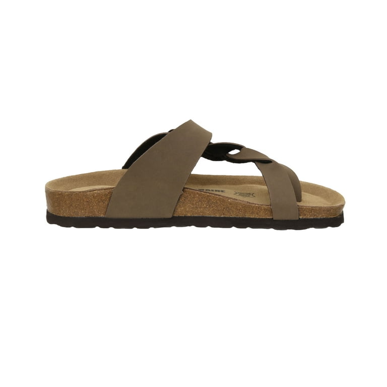 Libby Cork Footbed Thong Sandal, 46 OFF