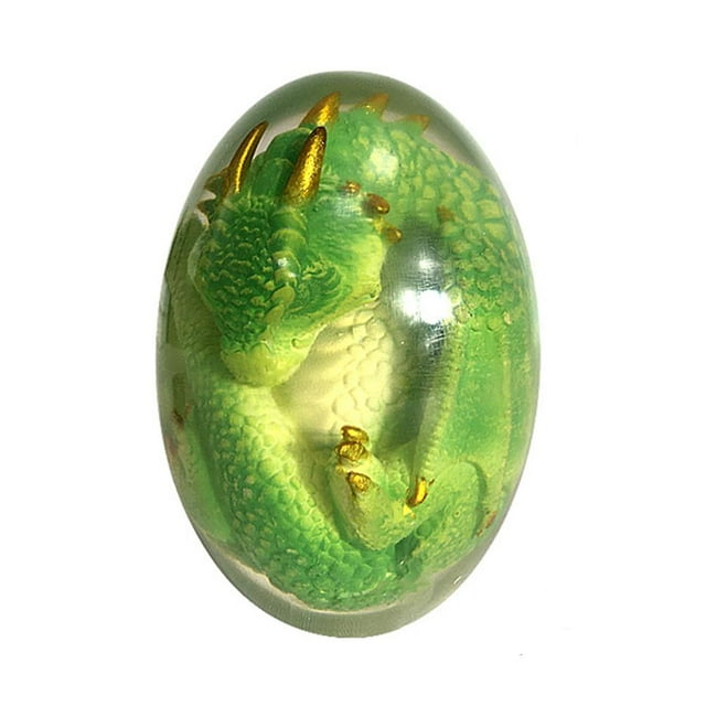 Huevos De Dragón Resina Brillante Lava Dinosaurios Huevo Adornos Para El Hogar Colecciones Y Regalos Para Amigos Guardurnaity HA042882-14