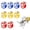 Color 9pcs, variant on Screwdriver Head Magnetic Ring, 2026 New Magnetizer Screw Removable Household Tool, Universal Magnetic Screw Ring Holders for Hex Screwdriver Power Bits and Drive Bit Anti-Slip