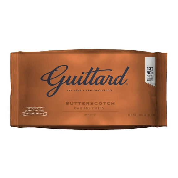 Pack Of 3 Guittard Butterscotch Baking Chips, 12 oz (Package May Vary)