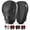 Black, variant on WYOX Boxing Curved Focus Punching Mitts Training Hand Pads Gel Shock Mesh Palm for MMA Muay Thai Kickboxing Karate Kids Men Women