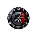 thumbnail image 1 of Reloj de pared 2D, reloj decorativo con números grandes, diseño artístico y vintage. 30 cm de diámetro, 1 of 8