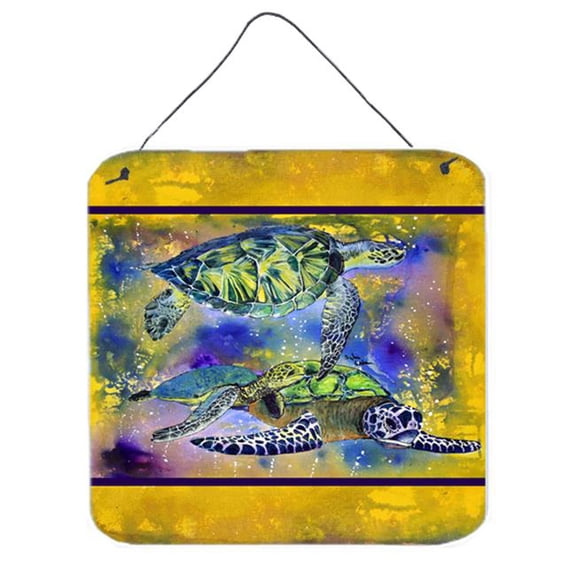 Turtle Aluminium Metal Wall or Door Hanging Prints