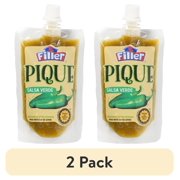 (2 pack) Filler Salsa Verde Hot Sauce 5 oz. Pouch, Shelf-Stable, Gluten-Free