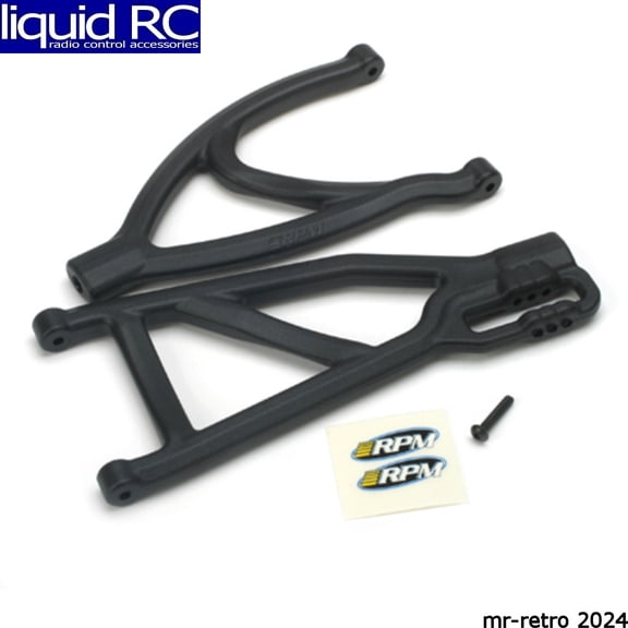 RPM Rear A-Arms Left or Right Black Revo RPM80192 Gas Car/Truck Option Parts