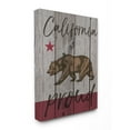 thumbnail image 2 of Stupell  California Proud Typography Stretched Canvas Wall Art 24 x 30, 2 of 4
