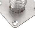 2Pcs Pressure Washer Foam Cannon Holder 1/4inch Quick Connect Stainless Steel Pressure Washer Nozzle Tip Wall Mount Holder