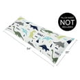 thumbnail image 2 of Sweet Jojo Designs Mod Dinosaur Blue Green and Grey Body Pillow Cover Case 54x20 (Pillow Not Included), 2 of 4
