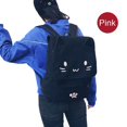 thumbnail image 3 of Femmes Sac à Dos Toile Chat Mignon Voyage Sac à Dos Étudiant Cartables Kawaii, 3 of 3