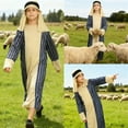 thumbnail image 2 of YAYUBA Boys Saint Joseph Set for Kids Saint Robe with Headpiece Waist Rope Outfit for Biblical Dress Up Role Play Party Wear, 2 of 7