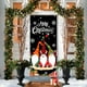 thumbnail image 5 of Decoraciones de Navidad Interior 35 X 79 Pulgadas Marco de Puerta de Navidad - Patrón de Santa Claus - Decoración de Puerta de Navidad - Decoración de Fiesta Del Festival, 5 of 6