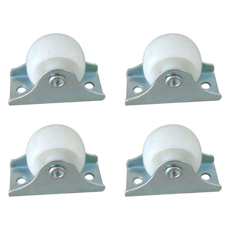 4PCS 40mm Office Chair Caster Wheels Swivel PVS Caster Wheels Replacement  Soft Safe Rollers Furniture Hardware Trolley Wheel 