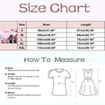 thumbnail image 2 of Women's Casual Valentine's Heart Print Letter Round Neck Short Sleeve T Shirt Workout Shirt Athletic T Shirt Women Synthetic Long Sleeve Shirt Women Shirts for Women Long Sleeve Long Sleeve Woman, 2 of 3