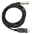 thumbnail image 3 of Microphone Cable, 3 Pin Easy To Use USB Microphone Cable  for Studio Audio, 3 of 7