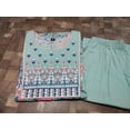 thumbnail image 5 of Aizza Trends Cotton Febric Printed Embrodiery Work Straight Kurti With Pant Set, 5 of 5