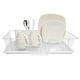 thumbnail image 2 of Set de escurridores para platos Sweet Home Collection, metal y plástico, 2 of 4
