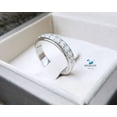 thumbnail image 2 of Cubic Zirconia / Sterling Silver 925 Ring / Rhodium plated Nickel-Free / MadDuckJewels RG1943 / Thailand Jewelry, 2 of 3