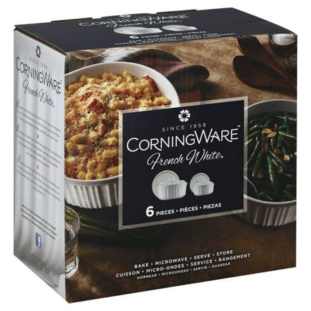 UPC 071160087071 product image for CorningWare French White Bakeware, 6 pieces | upcitemdb.com