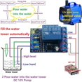 thumbnail image 2 of Control automático del drenaje del suministro de agua del controlador de bombeo y colada de Dc12v, 2 of 5