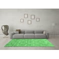 thumbnail image 3 of Ahgly Company Indoor Rectangle Abstract Emerald Green Contemporary Area Rugs, 4' x 6', 3 of 4