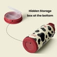 thumbnail image 2 of BOTTLE BOTTLE 32 oz Insulated Water Bottle Stainless Steel Sport Water Bottle with Straw Dual-use Lid Design for Gym with Pill Box (cow), 2 of 7