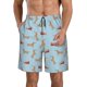 thumbnail image 1 of Balery Dachshund Dog Traje de Baño Estilo Hawaiano para Hombre, Shorts de Secado Rápido con Bolsillos-3X-Large, 1 of 6
