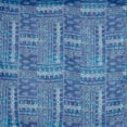 thumbnail image 2 of Zelouf Sumba Batik Patwork Print On Rayon Crepe  , Sewing, DIY, Crafts Fabric by the Yard, Denim/turq, 20 Yard, 2 of 2