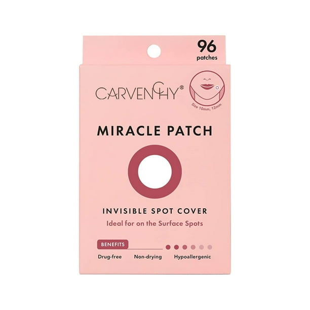 Facial Acne Patch Hydrocolloid Acne Patch With Tea Oil Witch Hazel Centella Asiatica And Hyaluronic (96 Tablets)