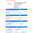 thumbnail image 2 of Front Left Axle Shaft - Compatible with 2013 - 2020 Ford Fusion 2014 2015 2016 2017 2018 2019, 2 of 2