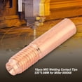 thumbnail image 4 of Welding   Tips, 10Pcs Lightweight Contact Tip Replacement Easy Installation  For Industrial Welder, 4 of 8