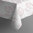 thumbnail image 6 of Floral 52" Square Waterproof Tablecloth, Floral Print Polyester Table Cover, 6 of 6