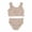 z1 Beige, variant on Gyujnb One-Piece Swimsuit with Polka Dot Print and Ruffle Cute Swimwear (Baby, Little Girls),9-12 Months