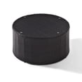 thumbnail image 2 of CATALINA OUTDOOR WICKER ROUND GLASS TOP COFFEE TABLE, 2 of 3