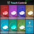 thumbnail image 2 of Baby night light + baby audio machine + music, children' 7 kinds of color-changing children's night, 2 of 5