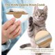thumbnail image 4 of Peine para gatos, peine para mascotas 2 en 1, peine lavable para mascotas, peine de masaje para gatos y perros para animales de pelo largo y corto (rosa) (caqui) esquí esquí Gafas de esquí, 4 of 5