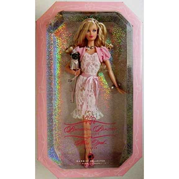 Miss Opal Barbie Doll October Birthstone Beauties Pink Label 2007 Mattel K8699