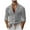 Gray, variant on Xzbqbs Men's Shirts Henley Button Down Long Sleeve Shirts Casual Fashion V Neck Lightweight Wrinkle Free Regular Fit Shirts for Men