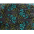thumbnail image 4 of oneOone Georgette Viscose Fabric Leaves & Floral Block Decor Fabric Printed BTY 42 Inch Wide, 4 of 4