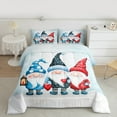 thumbnail image 2 of Castle Fairy Children Kawaii Gnome 3-Piece Full Size Comforter Sets,Happy New Year Bedding Comforter Set,Festival Xmas Lightweight Bedding Sets,Ultra Soft Home Decor, 2 of 8