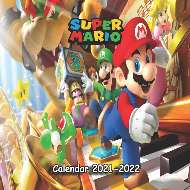 Super Mario Calendar 2021-2022 : Super Mario Wall Calendar 18 Months -8.5X8.5 In-January Of 2021 -June Of 2022 Planner -Kids, Students, Super Mario Lovers Gift (Paperback) - Walmart.com