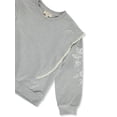 thumbnail image 2 of Jessica Simpson Girls' 2-Piece French Terry Joggers Set Outfit, Sizes 4-12, 2 of 4