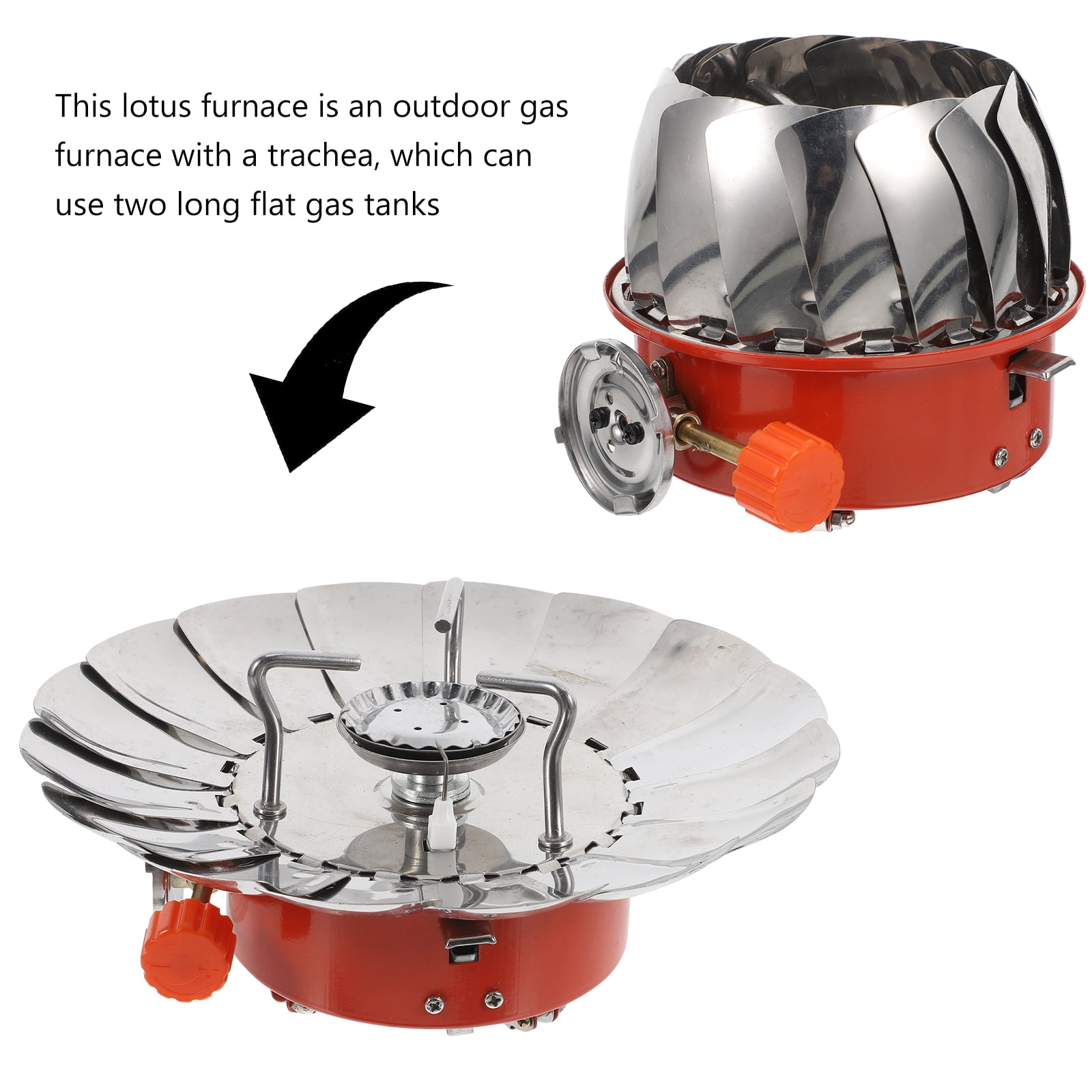 Masteelf  Portable Camping Stove Windscreen Mountain Climbing Convenient