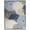 Blue, variant on 10 x 13 ft. Floral Non Skid Indoor & Outdoor Rectangle Area Rug - Red
