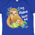 thumbnail image 3 of Inktastic My Mama Loves Me Cute Sloth and Baby Boys or Girls Baby Bodysuit, 3 of 4