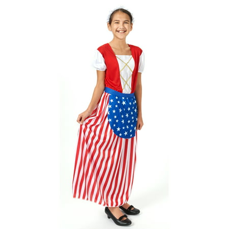 Betsy Ross Heroes In History Child Costume - Size