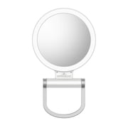 Impressions Vanity Focus Tri Tone Dual Sided LED Makeup Mirror with 360 Degree Tilt and Magnification