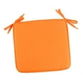 thumbnail image 4 of Cojín de asiento Zulema Cojines de asiento con correas Naranja 40x40cm, 4 of 8